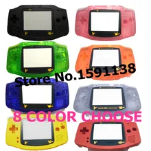 Ограниченная, 8 цветов, выбор для PikachuPokemon Gold Limited edition, корпус, корпус, чехол для игры, Advance, чехол для GameboyAdvance