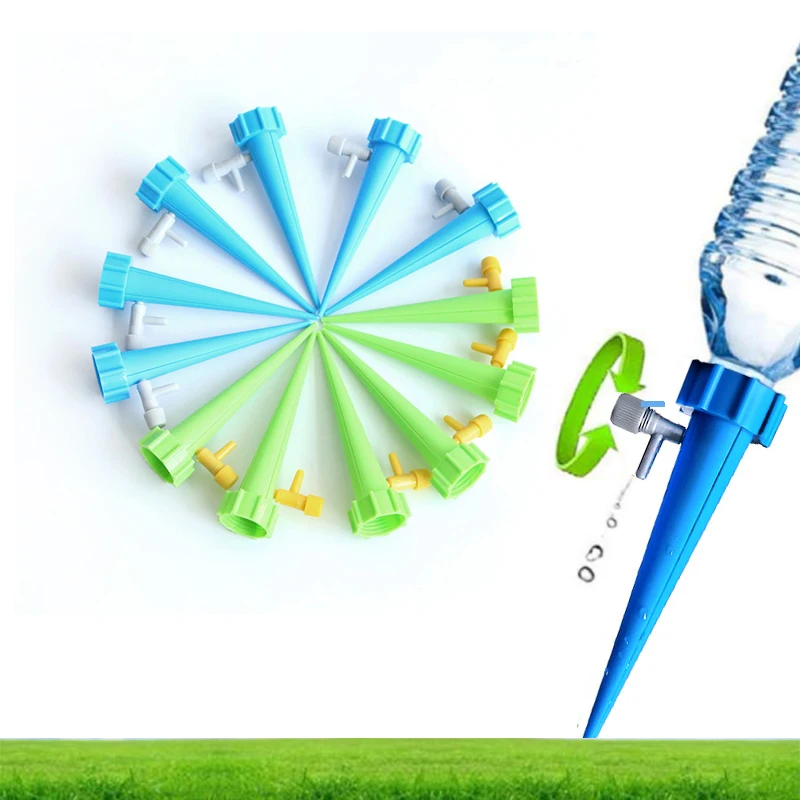 Auto Drip Irrigation Watering System Automatic Watering Spike for Plants Flower Indoor Household Waterers Bottle Drip Irrigation