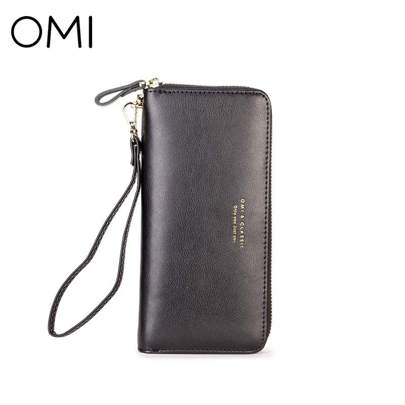OMI Women's wallet Women's Clutch Female's purse ladies' long wallet