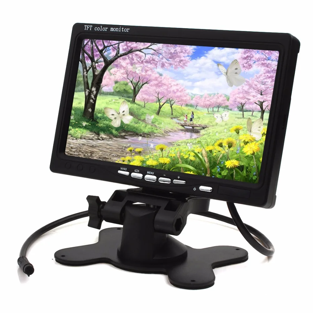 

Brand New Super Big Sale! HD 800 x 480 7 Inch Color LCD Screen Car Rear View Monitor Car Monitor with HDMI + VGA Interface