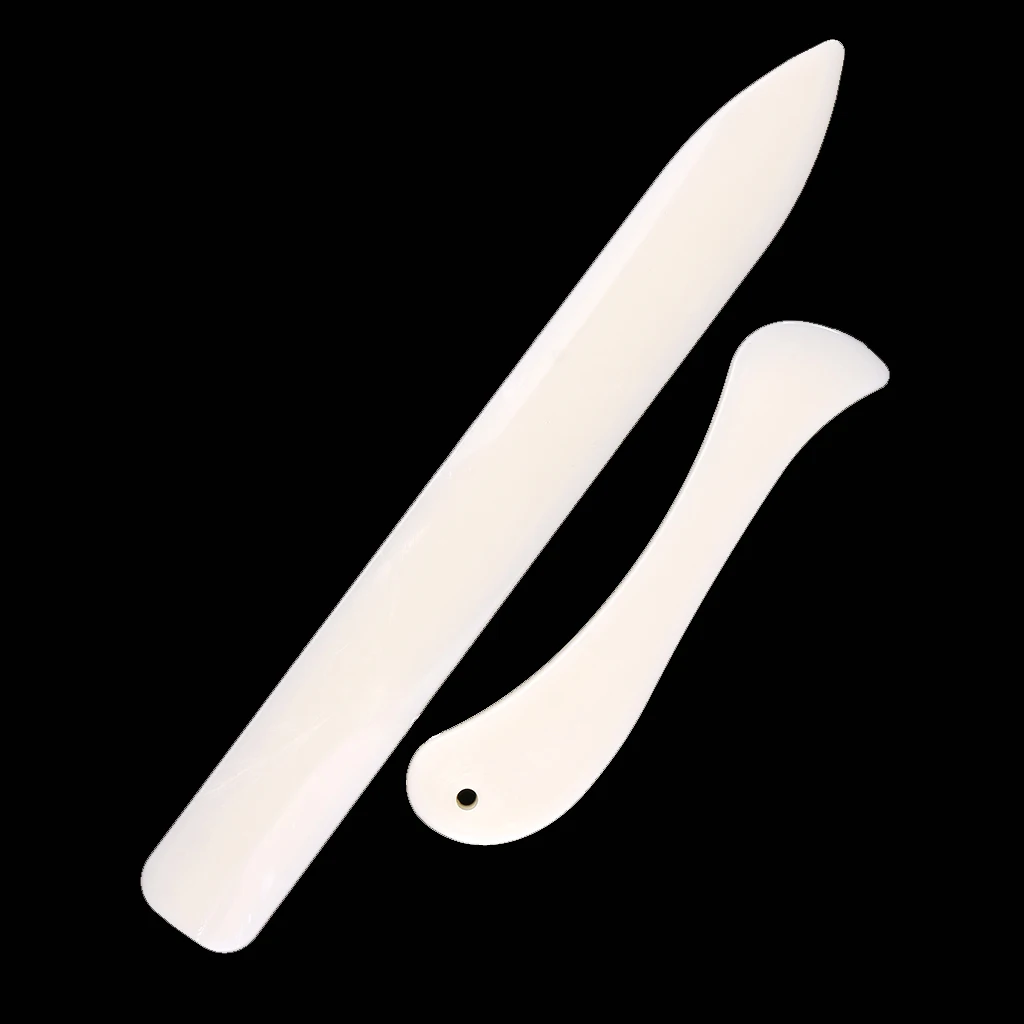 

2pcs/set Paper Creaser Set Bone Folder for DIY Scrapbooking Card Making Photo Album Paper Folding Tool Crafts