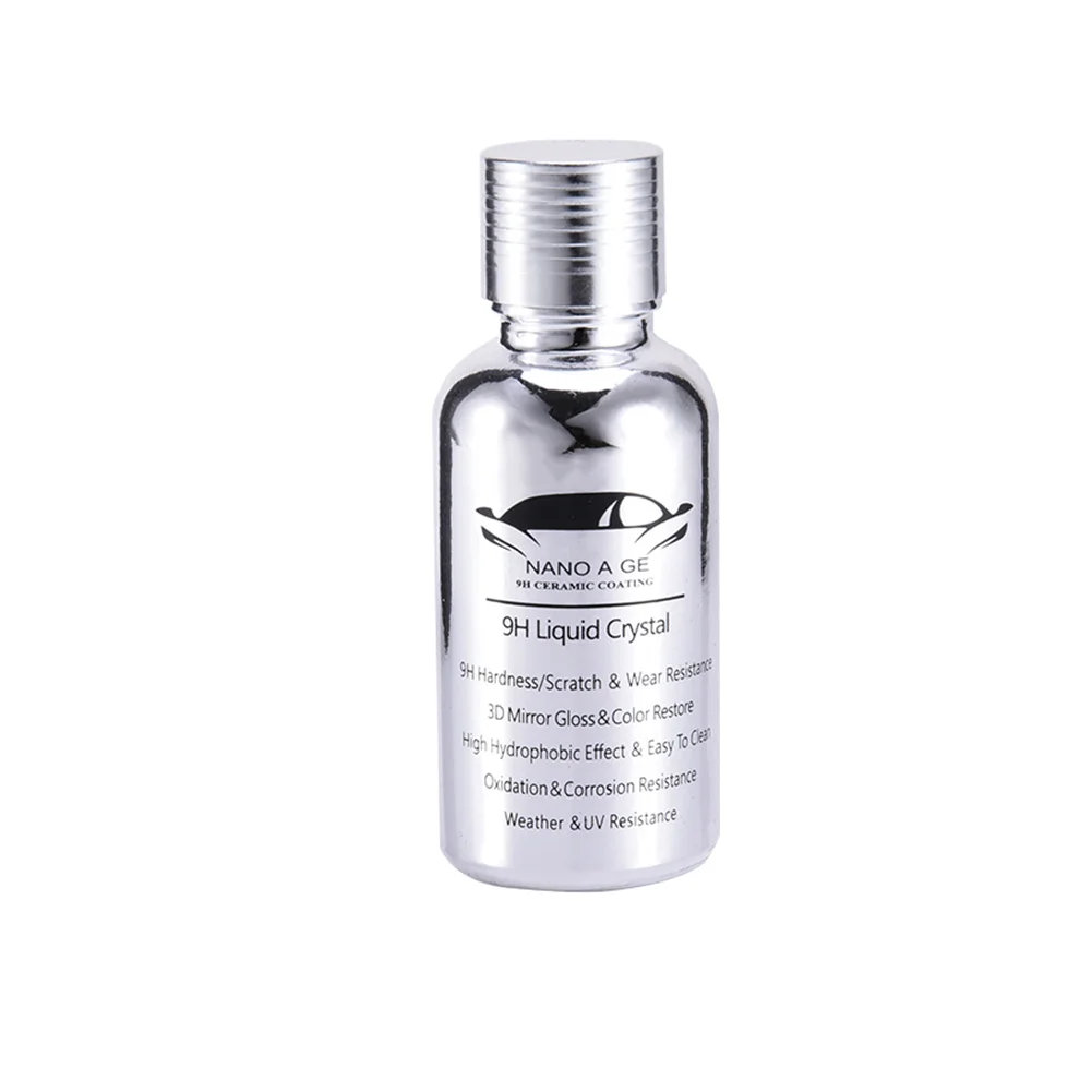 best car wax Nano Car Coating Liquid Glass 9H Liquid Crystal Hardness Car Polish Liquid Glass High Gloss Nano Bond Ceramic Coating best wax for black cars