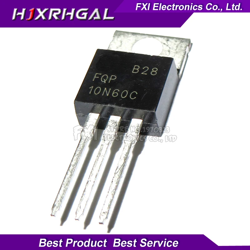 

10PCS FQP10N60C 10N60C TO-220 10N60 TO220 MOS FET transistor New original