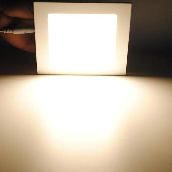 

3W 4W 6W 9W AC85~265V Cold white/warm white LED Ceiling LED Downlights Square Panel Lights Bulb SMD3528 High quality