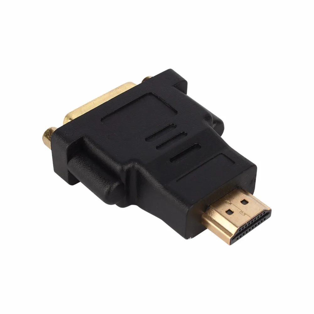 HDMI Male To DVI DVI I 24+5 Female Adapter Connector Conveter for