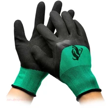 5/12 пар тонких промышленных рабочих перчаток маслостойкие Прорезиненные износостойкие противоскользящие защитные перчатки для строительной площадки