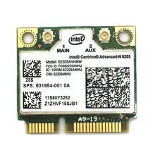 Для Centrino Advanced-N Intel 6205 62205HMW Беспроводной Wi-Fi карты для x220 x220i t420 60Y3253 8760 p