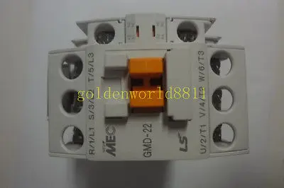

DHL/EMS NEW LG/LS DC contactor GMD-22 DC24V 110V good in condition for industry use -A1
