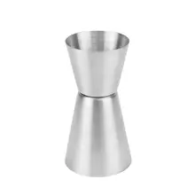 25/50 мл Нержавеющая сталь барные меры мерный стаканчик вечерние винный коктейль двойной напитка мерная чашка бокал для вина унций чашки