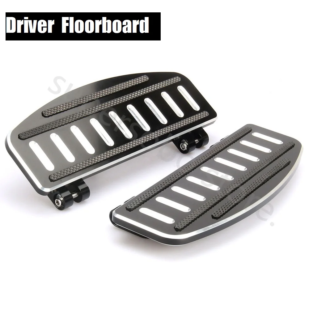 Cnc Driver Footboard Insert Kit For Harley Touring 8618 Floorboards