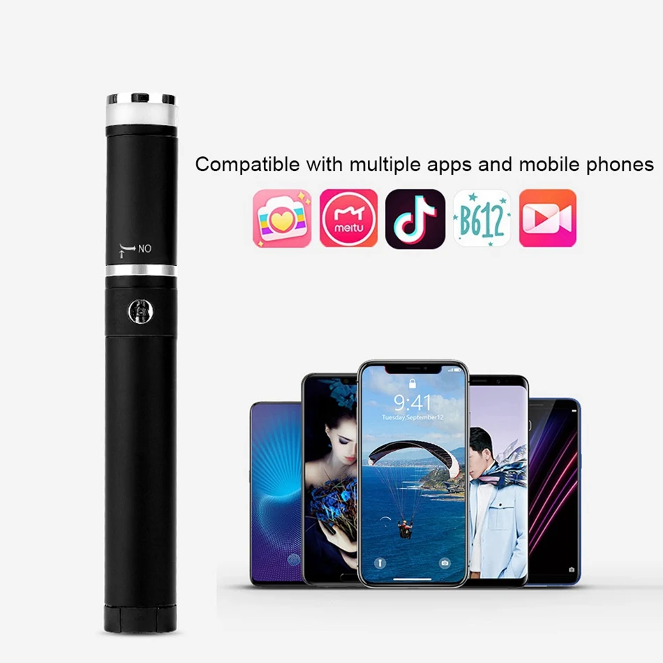 Caseier Беспроводной палка для селфи Штатив для iPhone X 8 7 Plus Remote Управление для samsung S10 S9 для Redmi Note 7 Pro для huawei P30 селфи палка для редми нот 7 селфи палка для хуавей п30 селфи палка штатив для