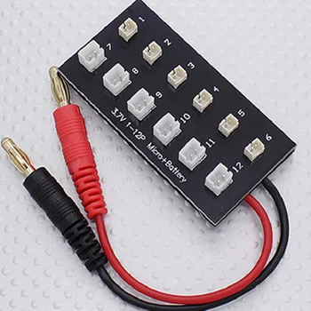 

3.7V Remote Control Parallel Charging Safety RC Plug Board Balanced Lithium Battery Adapter Plate Hobby Toys Part Connectors