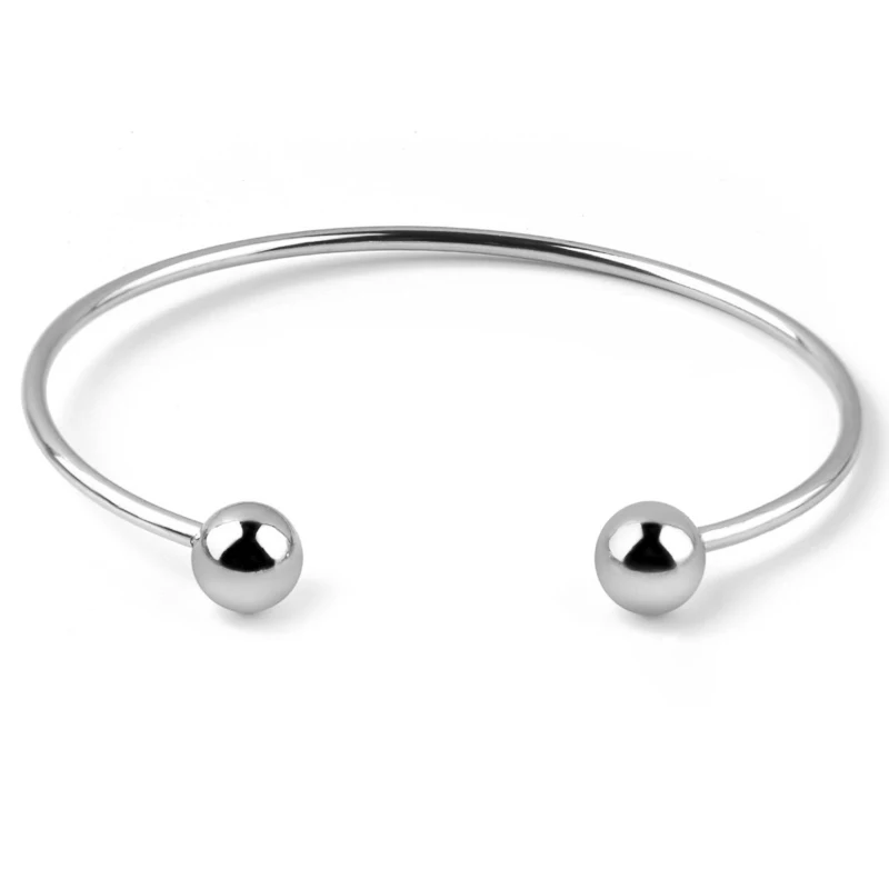 Stainless Steel Adjustable Cuff Bangle Bracelets Blanks 2pcs/lot stainless steel bracelet,metal bracelet