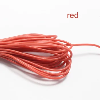 

Red Flexible Silicone Wire RC Cable 26AWG 30/0.08TS OD 1.5mm Tinned Copper Wire