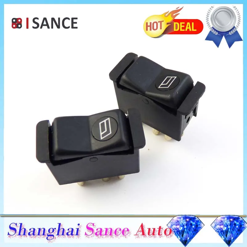 

ISANCE Rear Power Window Switch Pair 0008208410 For Mercedes-Benz W122 W123 W128 W126 W201 190 240 300 280 500 1981-1993