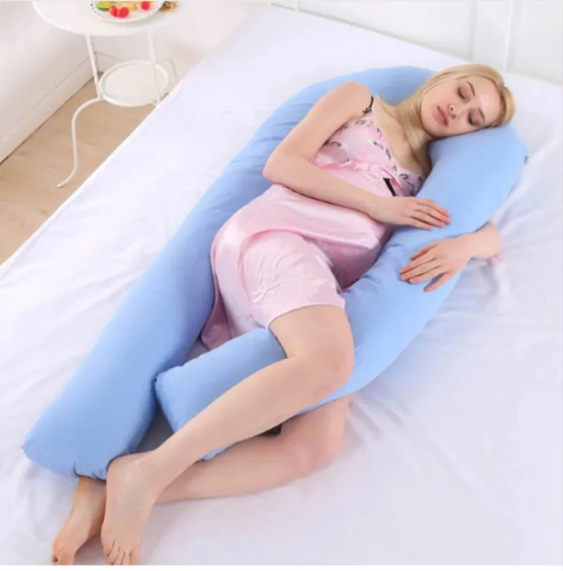 Продажа U образная Подушка для беременных наволочка Удобная поддержка Спящая Подушка для тела