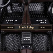 Для 2005- Mercedes-Benz, все модели, Роскошные, на заказ, водонепроницаемые, автомобильные коврики, передние и задние, автомобильные коврики, на заказ, 3D