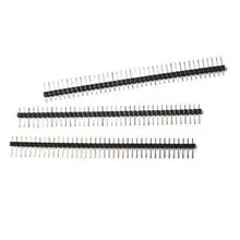 10 шт. 40 Pin 1x40 Однорядный Мужской 2,54 контактный коннектор Stri Black ST