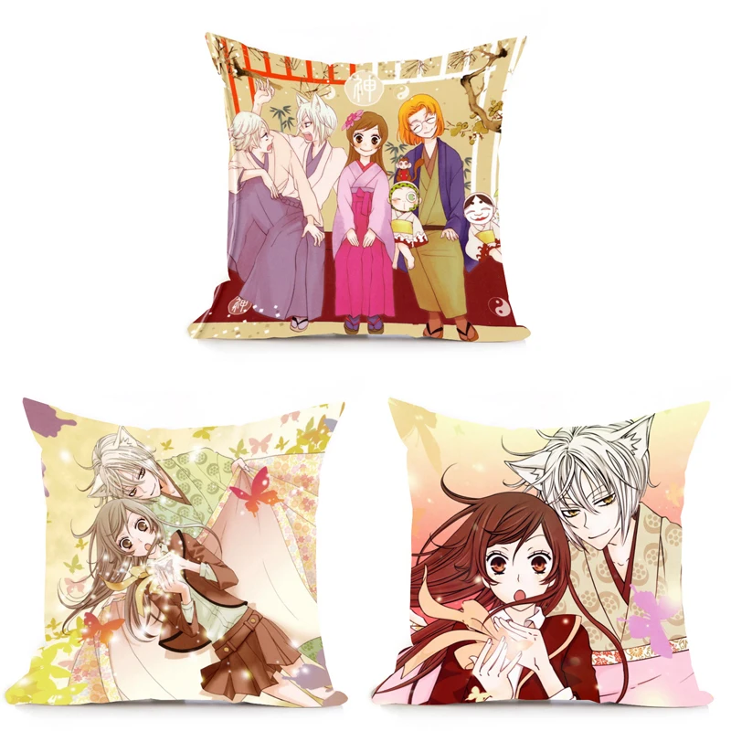 

Oct. Home Textile Kamisama Kiss Anime Nanami Tomoe Polyester One-sided Two-sided Square Pillow Case #41479