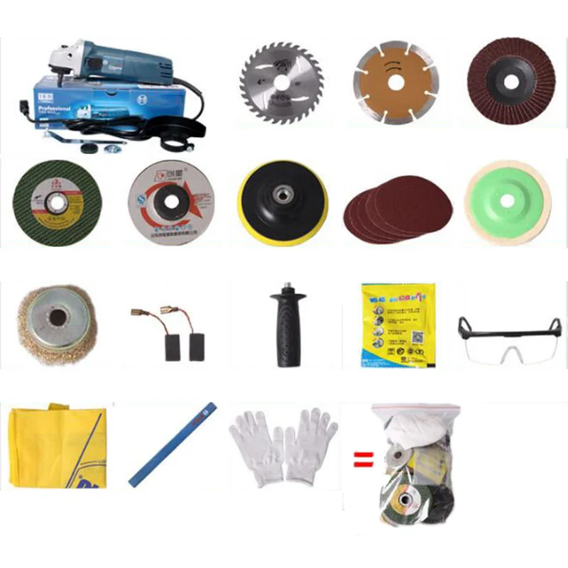 

Angle Grinder Household Type Hand-held Cutting and Polishing Multi-function Grinding Machine Cutting Tool