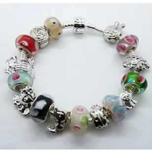 Min order $10 free shipping Variety of beads flower pattern bracelet | Украшения и аксессуары