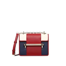 Сумка для девочек Новая модная кожаная сумка из воловьей кожи сумка с цепочкой маленькая посылка