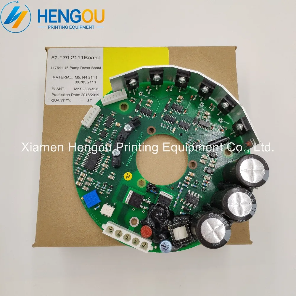 

offset F2.179.2111 117641-46 circuit board Fan Internal Drive Board for SM74 SM52 CD102 CX102 XL105 Printing machine