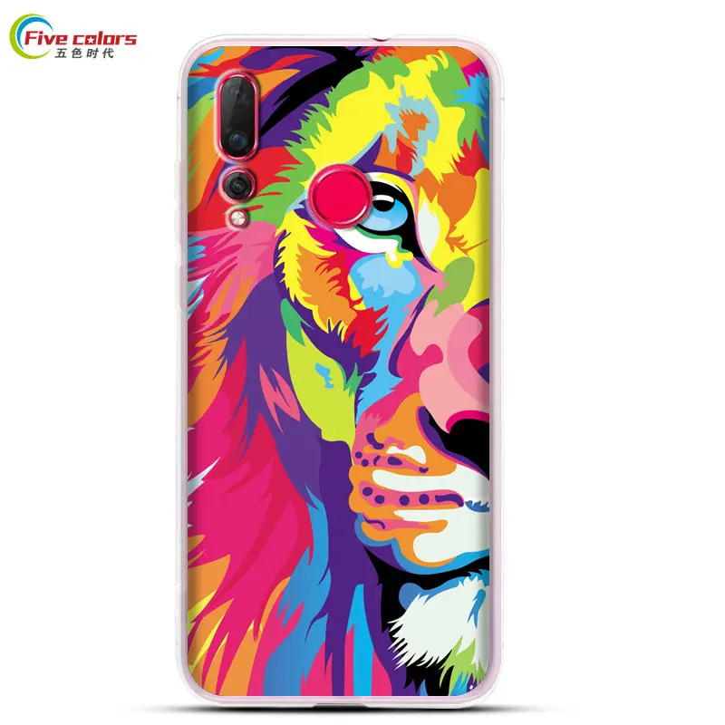 

Case Silicone for Huawei Nova 4 Case Full Protection Soft TPU Case Back Cover for Huawei Nova 4 Case Capas 6.4" Fundas