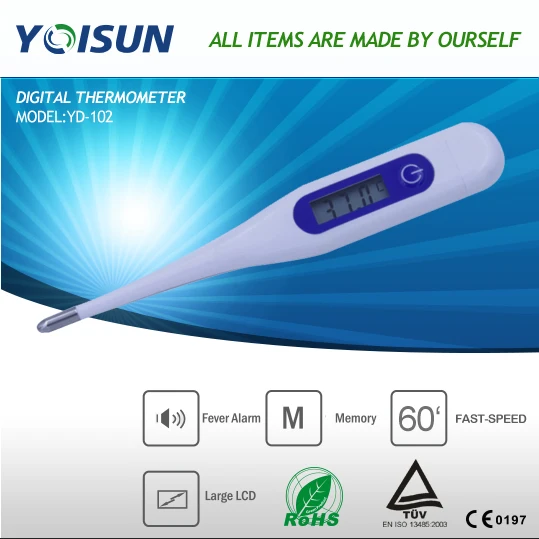 

High Quality New Digital LCD Medical Thermometer Mouth Underarm Baby Care Child Adult Body Temperature Measure
