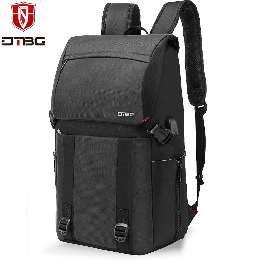 

DTBG Backpack Waterproof Daypack Travel Backpack With USB Charging Port Multi-compartment School bag Fit For 17.3 Inch Laptop
