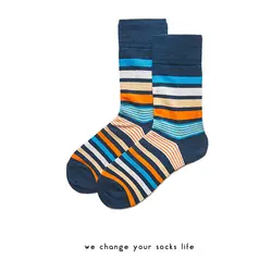 Чарли Campp 2018 новая Всесезонная соответствующие Цвет толстые полосы модные Повседневное тенденция личности дикий Для мужчин носки HY1029