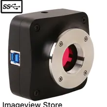 3.1MP USB3.0 E3ISPM03100KPA Mircoscope C-mount окуляр камера с sony IMX265 CMOS сенсор IP103100A 53fps для использования в темном поле