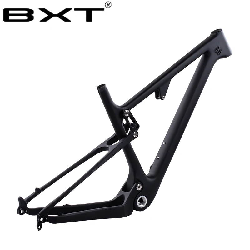BXT New Shock Full Suspension Mountain Bike frame 29er rear spacing 142