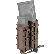 IDOGEAR тактические подсумок 5,56 мм винтовка пистолет Molle Чехол страйкбол держатель поли маг зажимы для ремня поп замок molle сумка маленькая