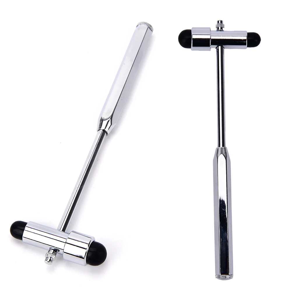 1pc Multifunctional Neurological Buck Hammer Percussor Diagnostic Reflex Dual Head Percussion Hammer Medical Tool Kit