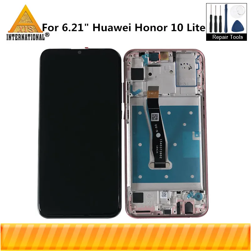 Axisinternational для 6,2" huawei Honor 10 Lite HRY-LX1 HRY-LX2 ЖК-дисплей с рамкой+ сенсорная панель дигитайзер