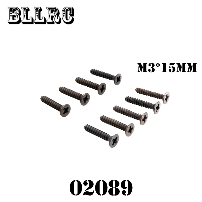 

HSP RC Car 1:10 original parts 02089 self-tapping screws M3 * 15mm 94123 drift tram parts m3x15 mm