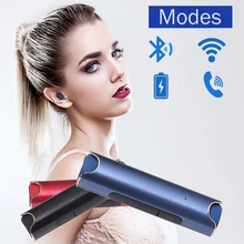 Mini S2 Wireless Waterproof IPX7 Earphone Magnetic Earphone For Charger Calling With Bulit-in Microphone Bluetooth Earphone