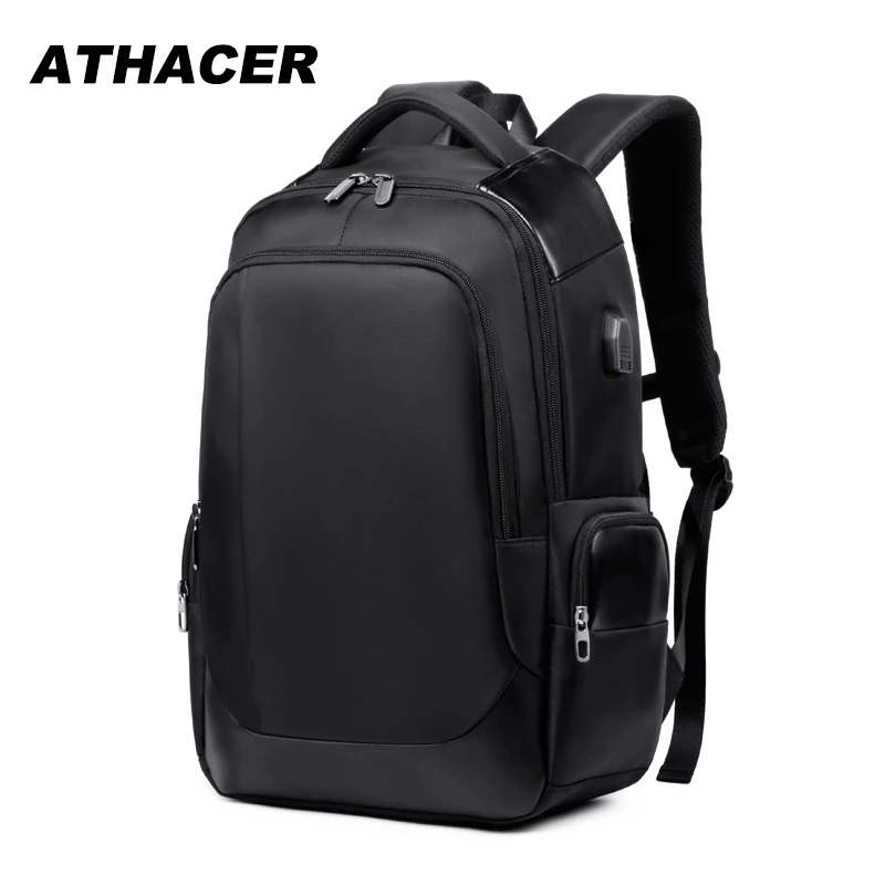 

Athacer Anti-thief Waterproof Backpack Multifunctional Laptop Bag Men Wear-resistant USB Charging Travel Business Sports Bags