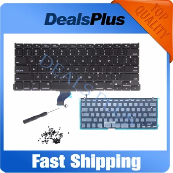 

NEW English US keyboard with screws + backlight backlit For Macbook Pro Retina 13" A1502 Keyboard US Keyboard 2013 2014 2015