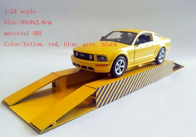 1/10 1/64 1/43 1/24 1/18 Garage Car Maintenance Trench Props Sides Bridge Model Lift Service Pit 5