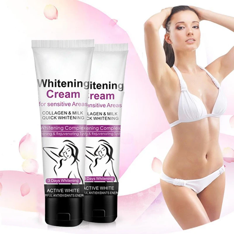 

Armpit Elbow Whitening Underarm Knee Dark Skin Lightening Bleach Cream Make Up Tools