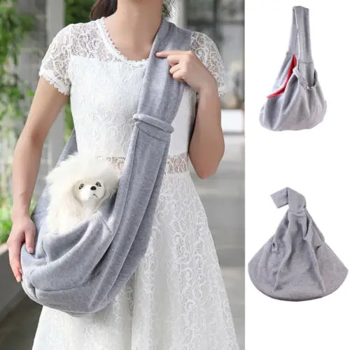 

FAROOT Pet Sling Carrier Bag Tote Shoulder Dog Puppy Purse Pouch Travel One Size New