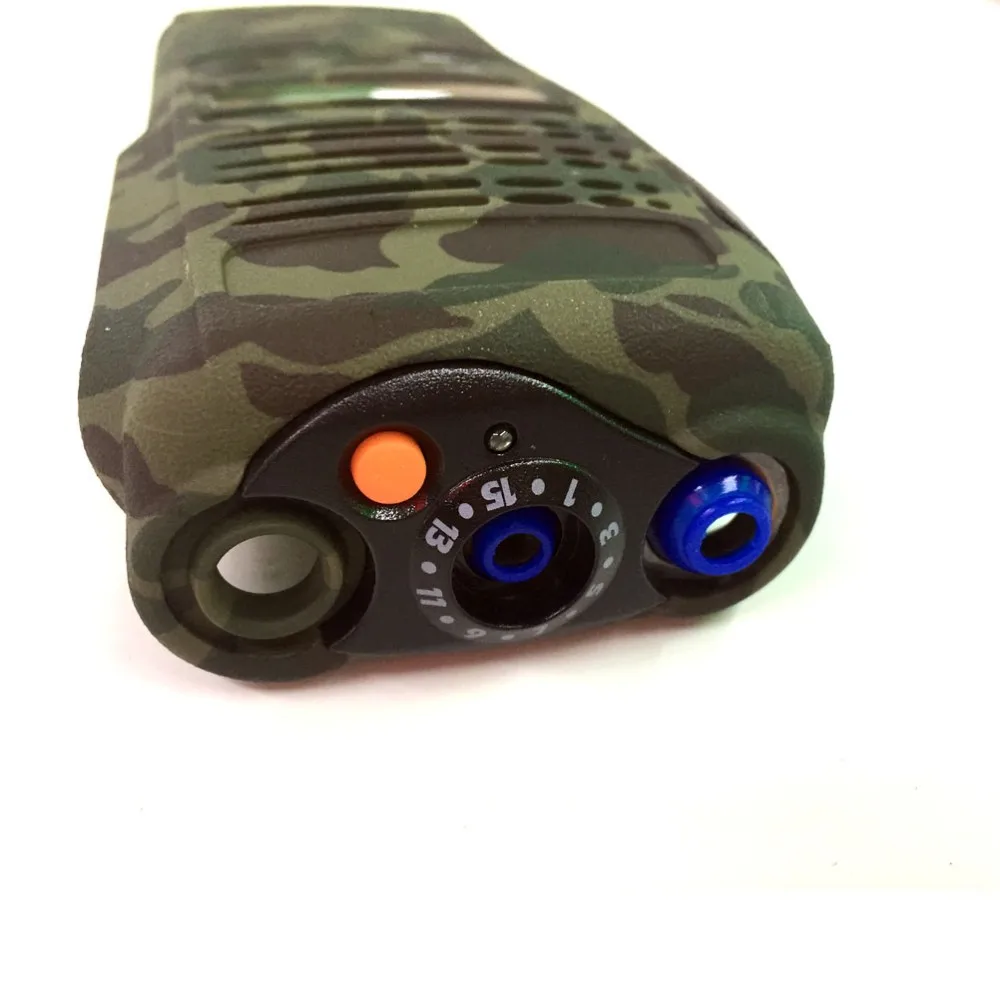 Camouflage Color Complete Radio Service Parts Front Case Housing Cover Refurb Kit for Motorola HT1250 two way radio  Walkie Talkie (6)