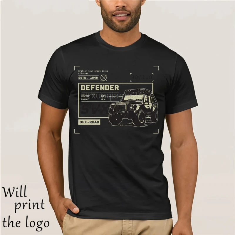 Defender Land Rover Mens Funny T-Shirt Off Road 4X4  110 90