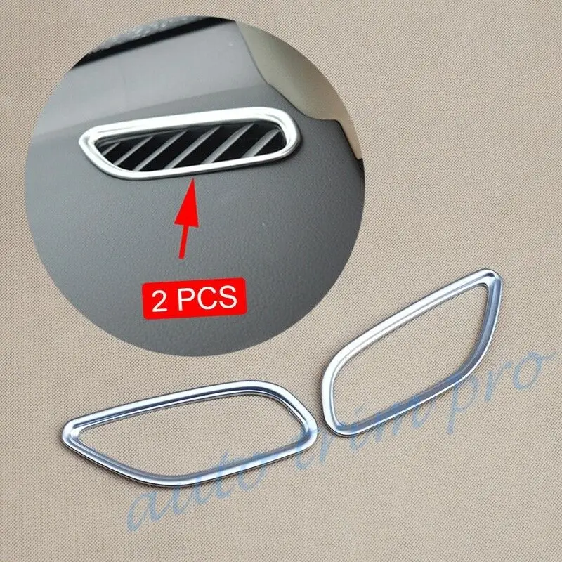 

ABS Chrome Parts Air Vent Flow Dashboard Cover Trim Fit For Mitsubishi Outlander 2015 2016 2017 2018 2019 Accessories Decorate