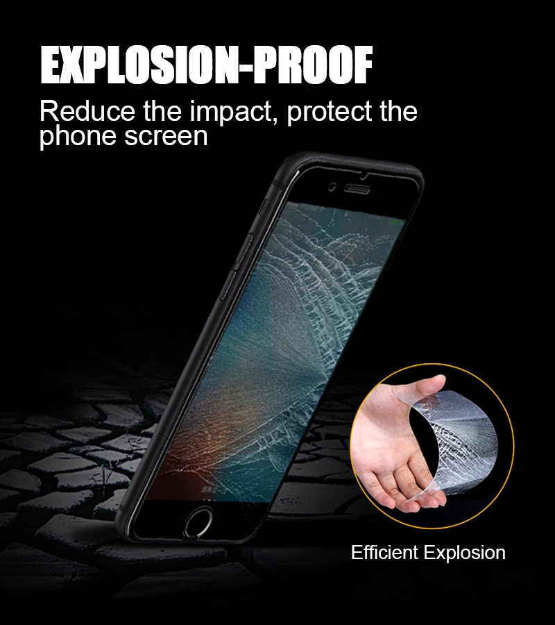 TOMKAS Privacy Glass For iPhone 5 5S 5C Screen Protector Anti-peeping For iPhone 8 7 6 6S Plus 5 5C 5S 4 4S Screen Protector
