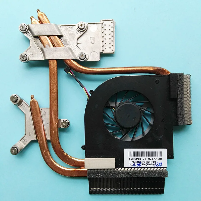 Радиатор для hp ENVY 17 ENVY17 радиатора Вентилятор cooler 633851-001 603799-001 608650-001 633852-001 аккумулятор большой емкости DFB552005M30T F9W2 3XSP8TATP10