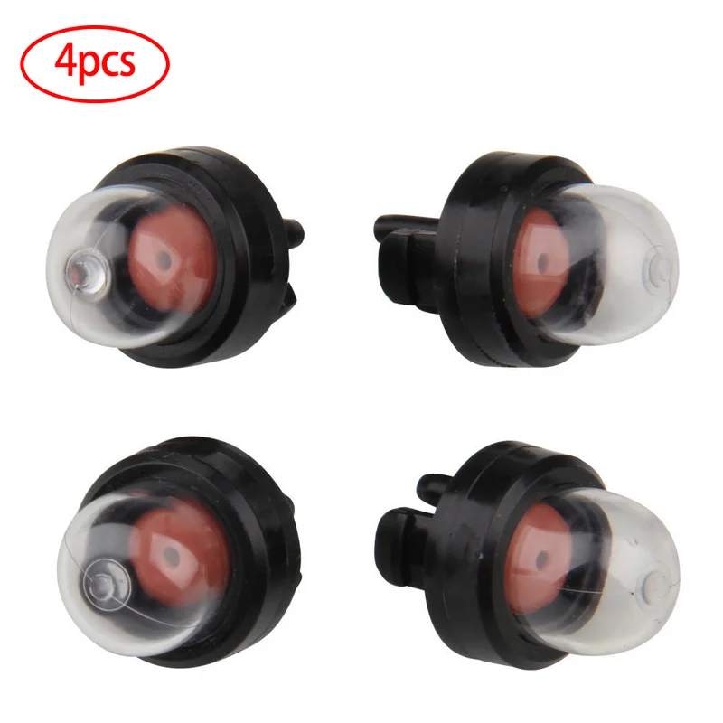 

4Pcs Carburetor Oil Bubble Petrol Snap In Primer Fuel Bulb Pump for Homelite Poulan Craftsman Chainsaw Trimmer Car Accessories