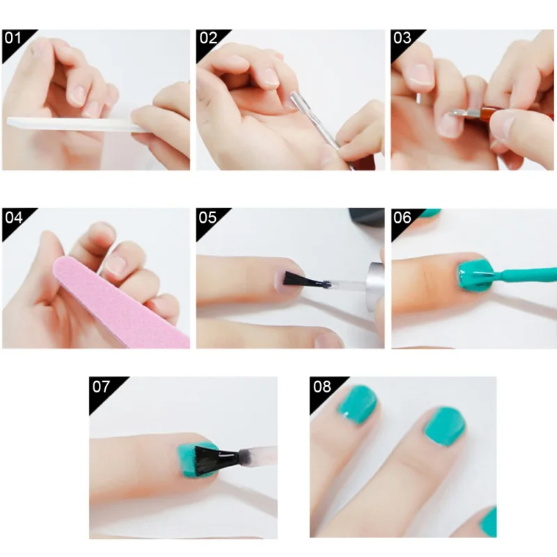 8 мл DIY Блестящий лак для ногтей верхнее покрытие набор гель лак для ногтей отмачиваемый стойкий гель УФ гель для ногтей блестящее масло